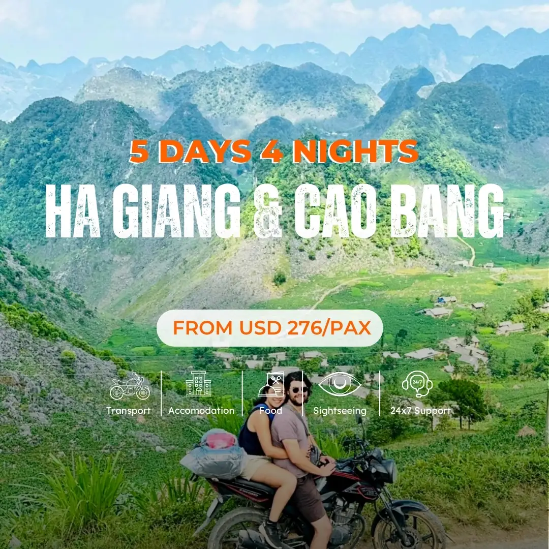ha giang loop cao bang tour 5 days 4 nights