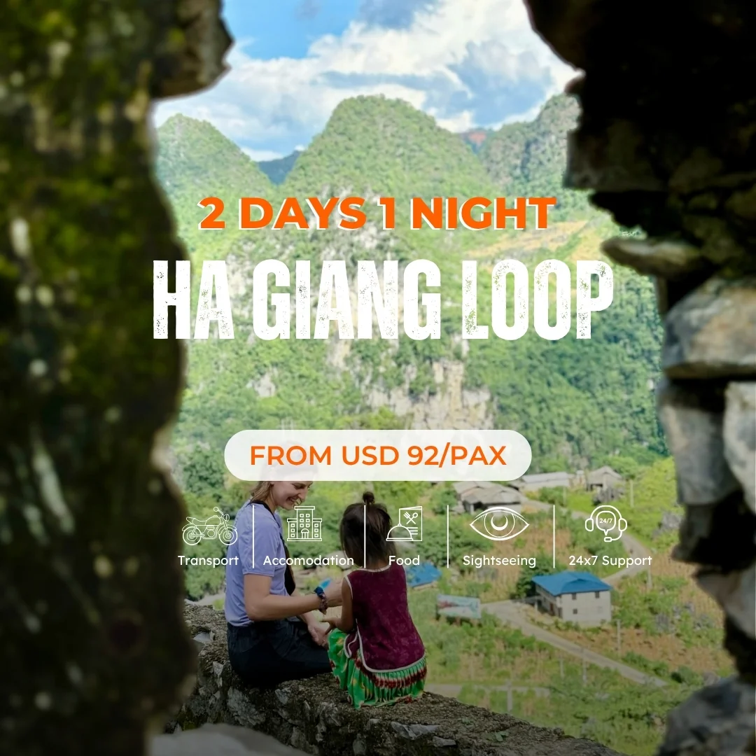 ha giang loop tour 2 days 1 night
