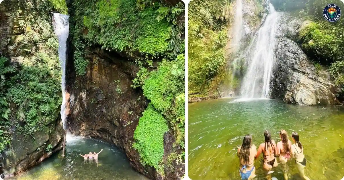 aboong waterfall in ha giang loop tour 3 day