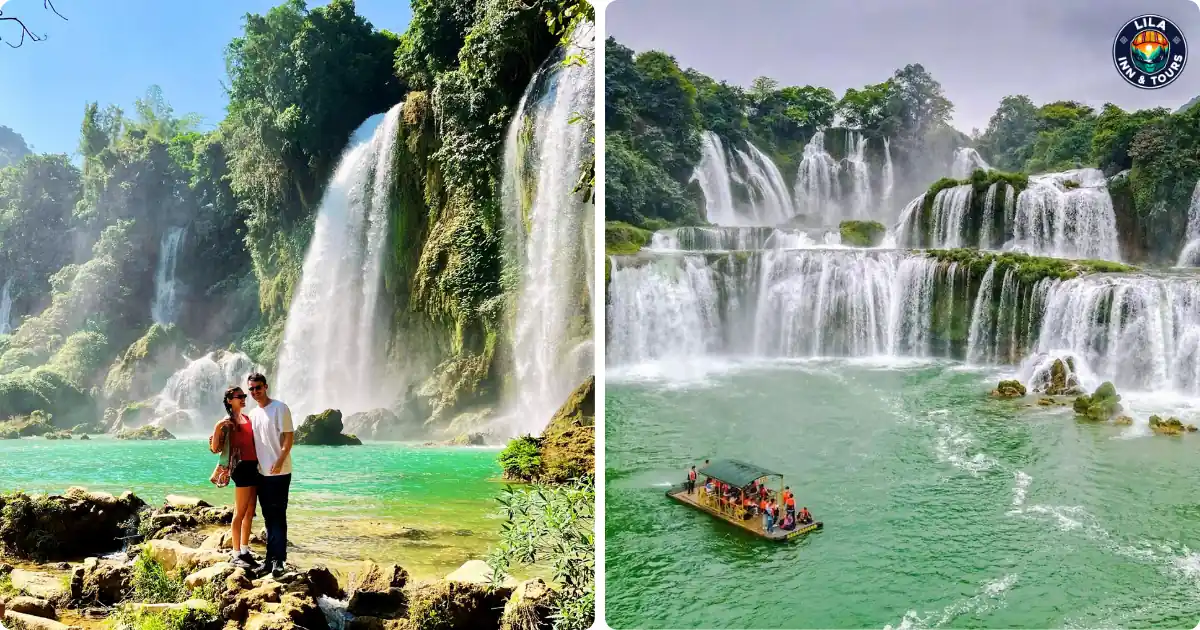 ban gioc warterfall in ha giang loop cao bang tour 5 day