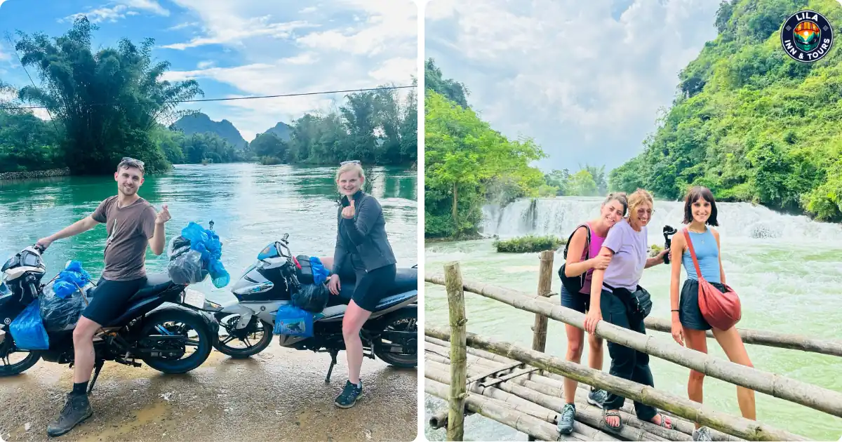 co la waterfall in ha giang loop cao bang tour 5 day