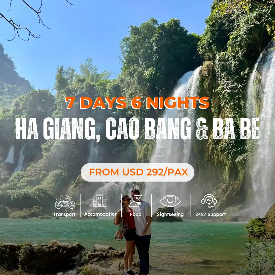 ha giang loop cao bang ba be tour 7 days 6 nights