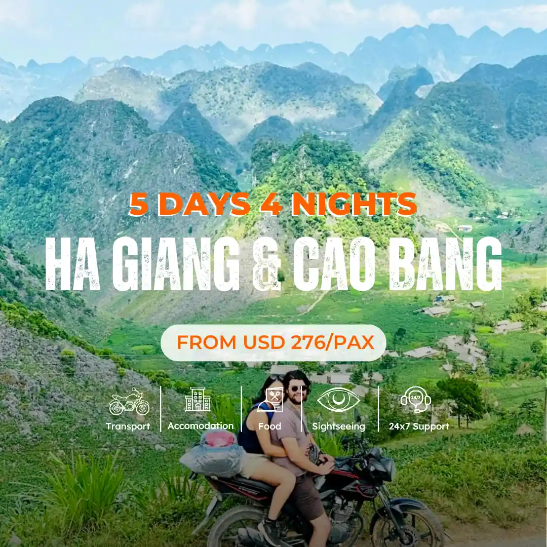 ha giang loop cao bang tour 5 days 4 nights