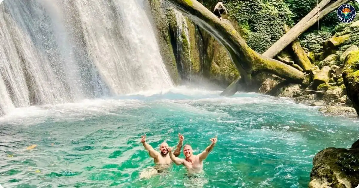 khau lan waterfall in ha giang loop tour 3 days