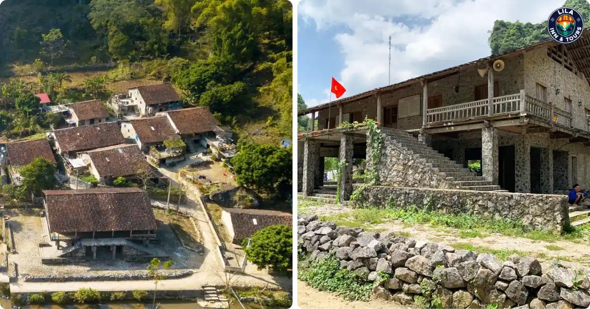 khuoi ky stone village in ha giang loop cao bang tour 5 day