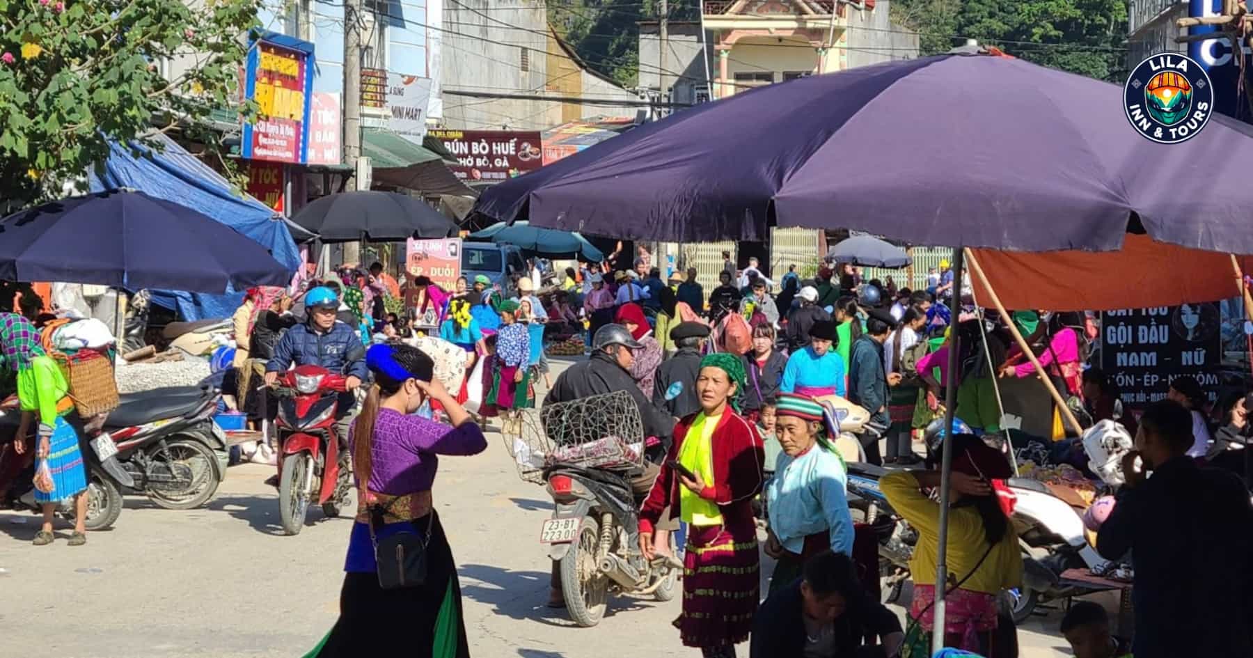 Local market ha giang