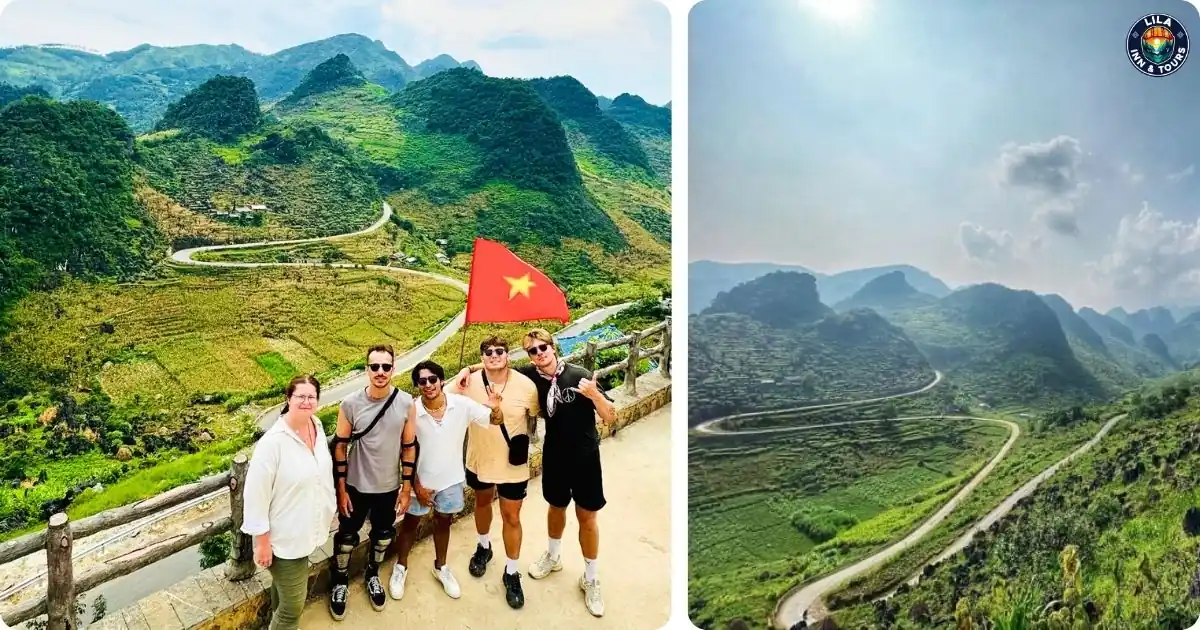 m shaped pass in ha giang loop tour 3 day