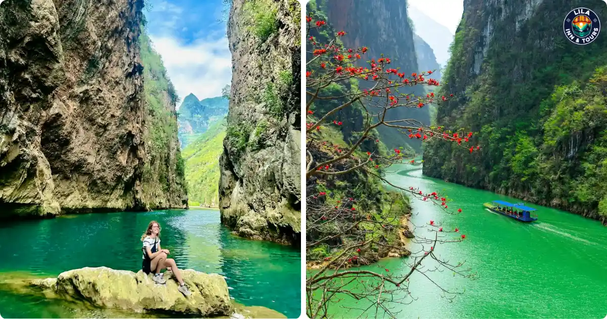nho que river in ha giang loop cao bang tour 5 day