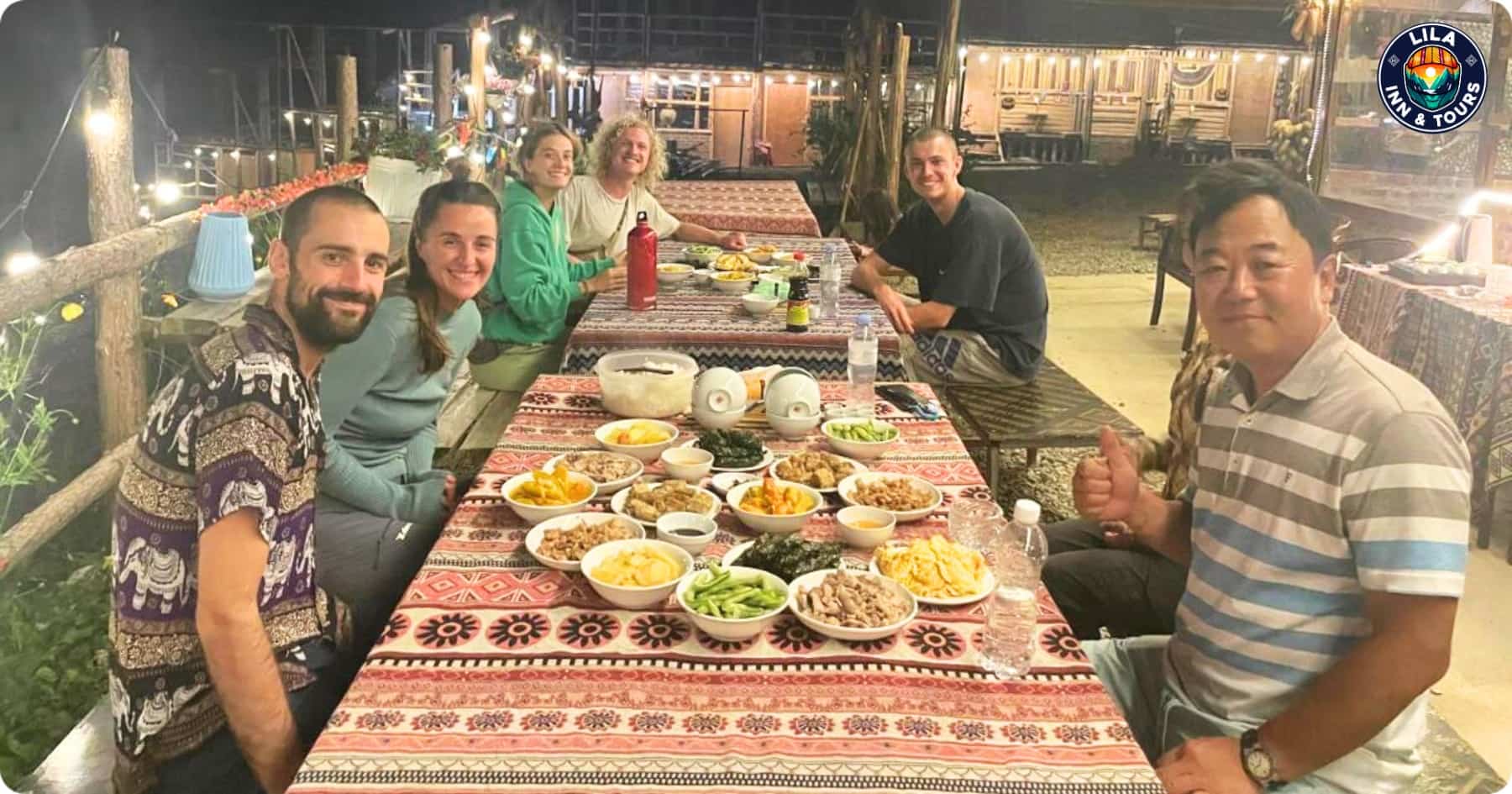 Meal with local