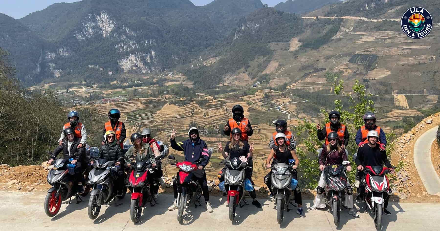 Easy Rider Team Ha Giang Loop Lilia Inn&Tours